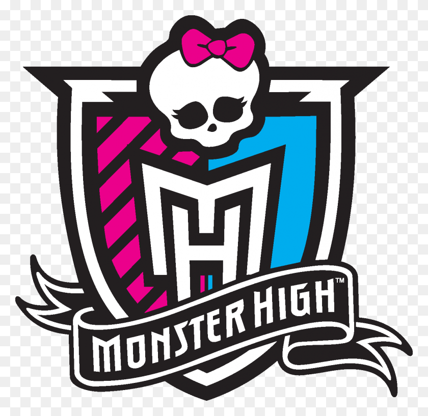 1337x1299 Monster High Logo Monster High Logo, Symbol, Emblem, Trademark HD PNG Download
