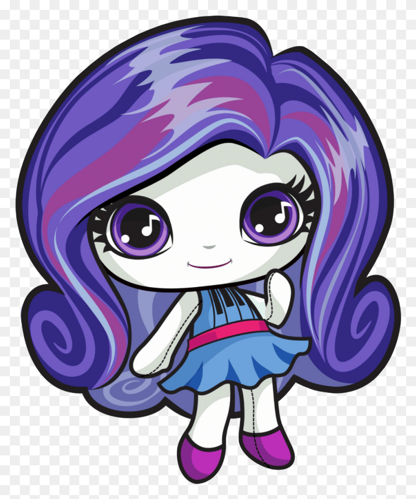 954x1160 Monster High Mini Monster High Minis Mania, Graphics, Purple HD PNG Download