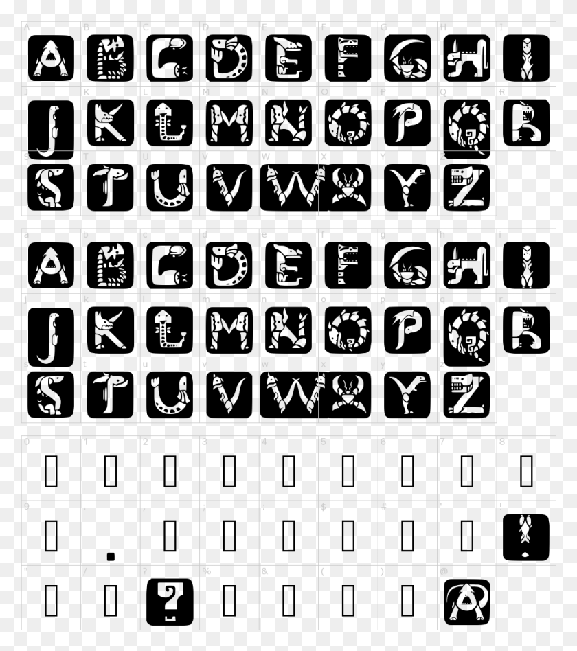 992x1130 Monster Hunter Font, Text, Number, Symbol HD PNG Download