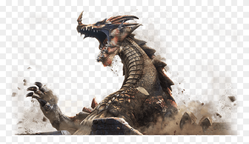 1172x641 Monster Hunter World Background Image Lao Shan Lung Mhgu, Dragon HD PNG Download