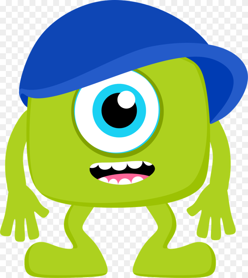 900x1007 Monster Inc Bebe, Green, Baby, Person Sticker PNG