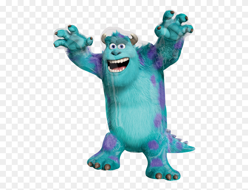 484x585 Monster Inc Personajes Monsters Inc Sulley Scaring, Toy, Mascot, Wildlife HD PNG Download