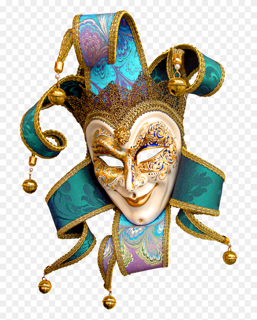 720x984 Máscara De Monstruo Corona Imperial Corona Carnaval Real Máscara De Carnaval Venecia Clipart, Multitud, Desfile, Mardi Gras Hd Png