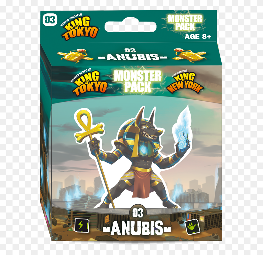 589x756 Monster Pack Anubis King Of Tokyo New York Anubis, Overwatch, Persona, Humano Hd Png