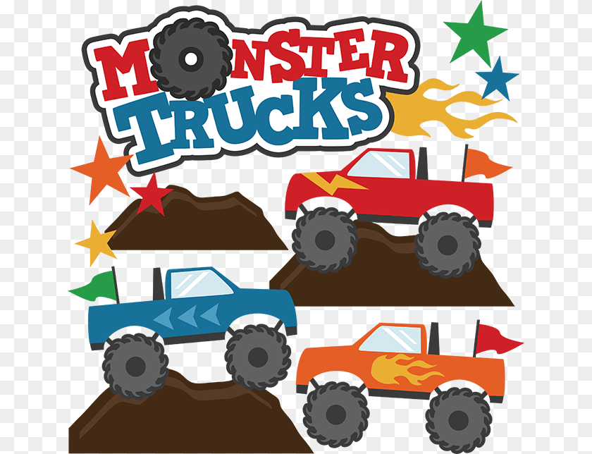 Monster Truck Clip Art Images, Atv, Transportation, Vehicle, Machine Clipart PNG