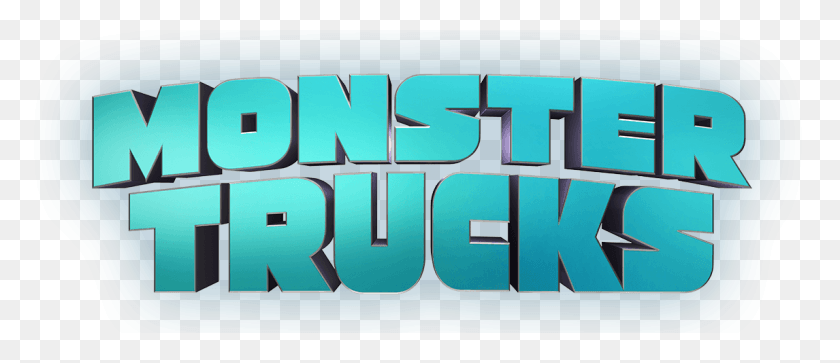 1146x446 Descargar Png Monster Trucks Es Una Película Familiar Cursi Con Momentos De Diseño Gráfico, Word, Alfabeto, Texto Hd Png