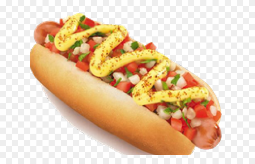 640x480 Monster Waves Clipart Hot Dog Hotdog .png, Food HD PNG Download