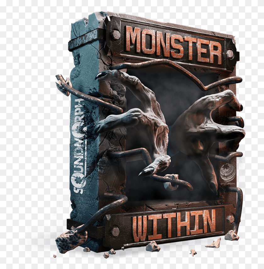 725x797 Monster Within Soundmorph Monster Within, Statue, Sculpture HD PNG Download