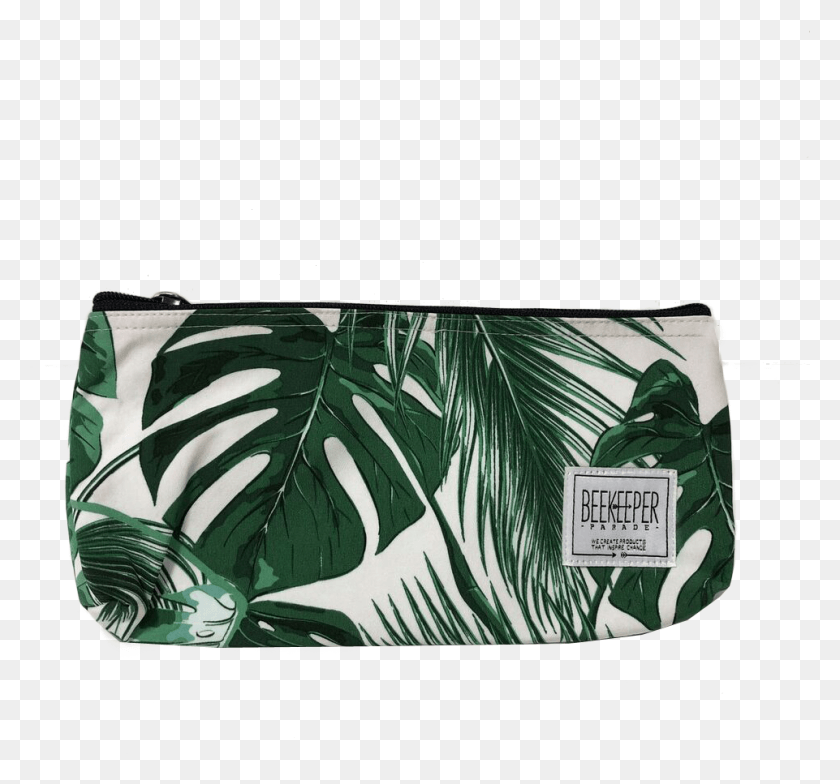 961x893 Monstera Leaf Pouch Pretty Leaf Background, Accessories, Accessory, Handbag HD PNG Download