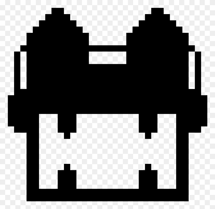 1185x1148 Monstercat Deadpool Logo Pixel Art, Gray, World Of Warcraft HD PNG Download