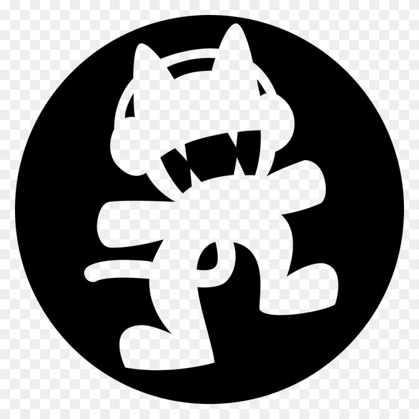 1024x1024 Логотип Monstercat Логотипы Для Каналов Youtube, Луна, Космическое Пространство, Ночь Png Скачать