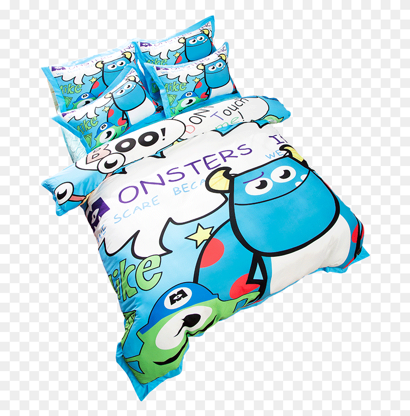 676x792 Monsters Inc Duvet Cover Set, Pillow, Cushion, Diaper HD PNG Download