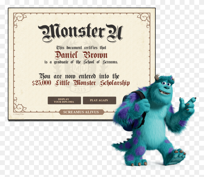 867x744 Monsters University Facebook App Design Encuentra Las Diferencias Disney, Text, Paper, Flyer HD PNG Download