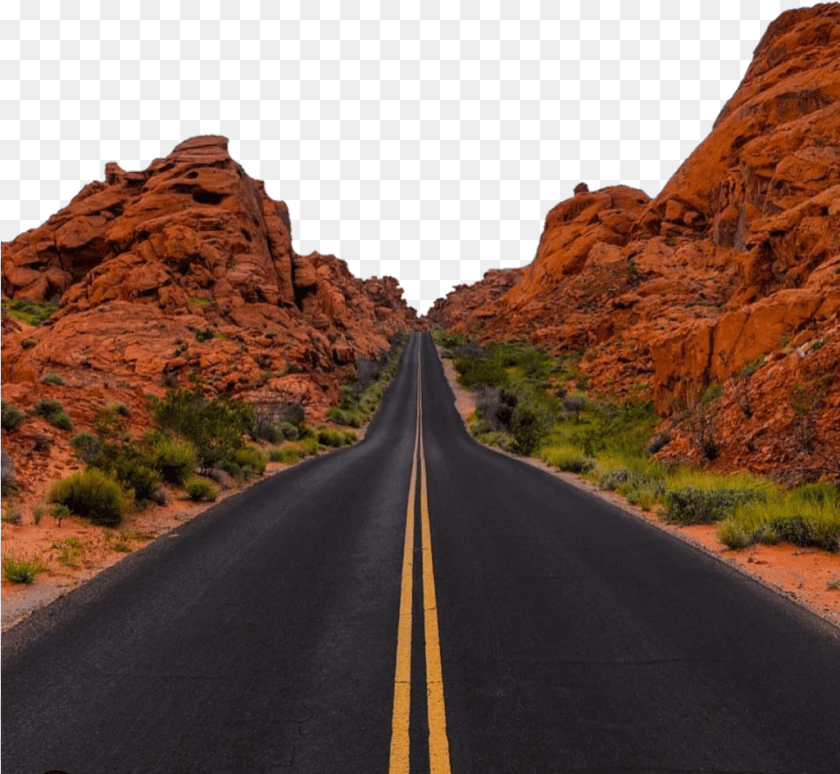 1025x945 Monte Camino Carretera Valley Of Fire State Park, Freeway, Highway, Road, Tarmac Clipart PNG