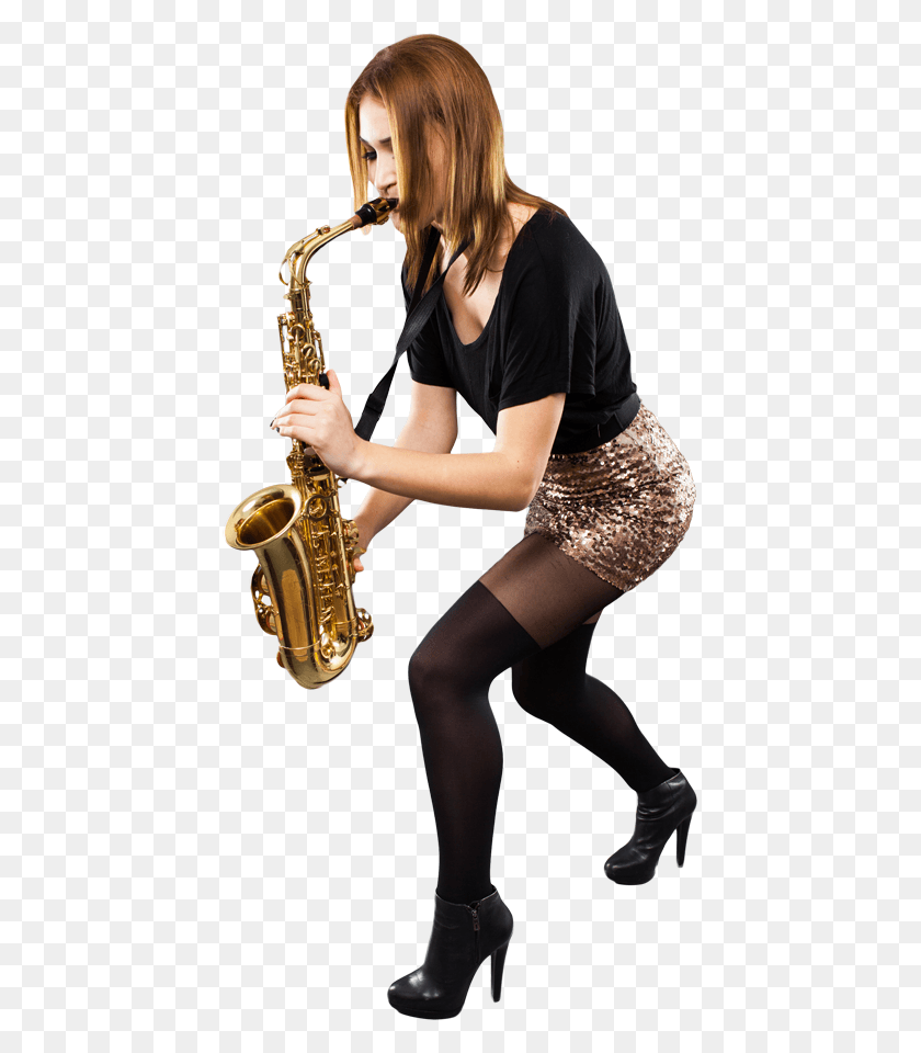 433x900 Montessori Center Saxophone, Person, Human, Leisure Activities HD PNG Download