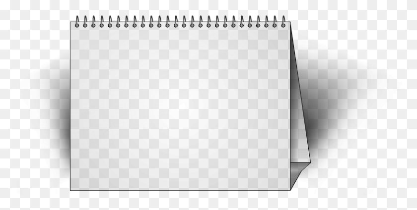 809x378 Month Flip Calendar 2016 06 02 Sketch Pad, Electronics, Computer, Screen HD PNG Download