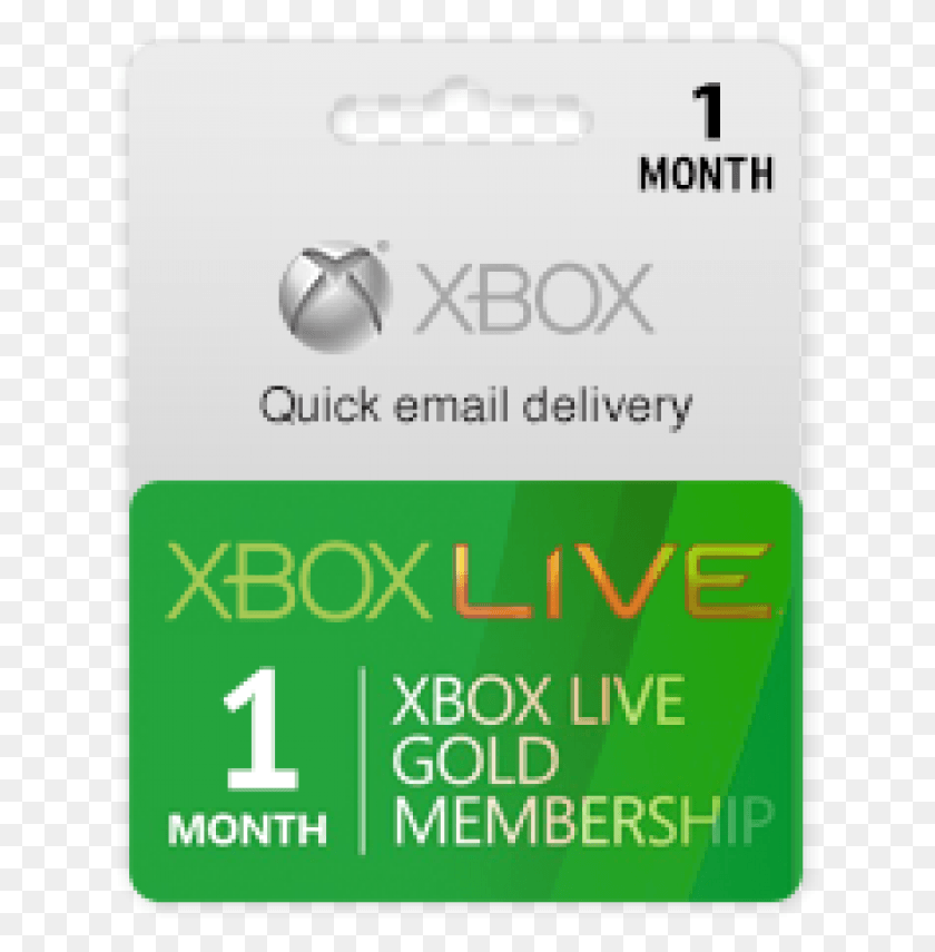 632x795 Month Membership Xbox Live Gold Subscription Card Xbox, Text, Electronics, Advertisement HD PNG Download