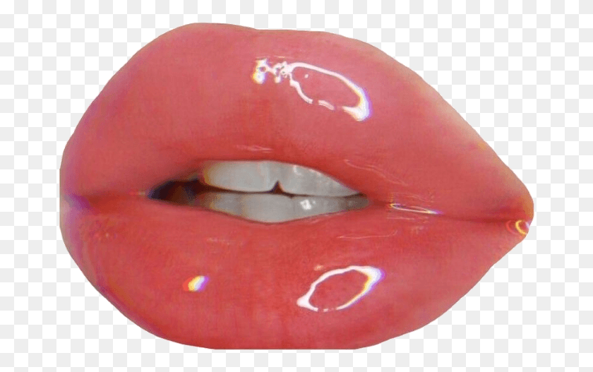 677x467 Moodboard Filler Nichememe Polyvore Lips Эстетические Губы, Рот, Губа, Язык Png Скачать