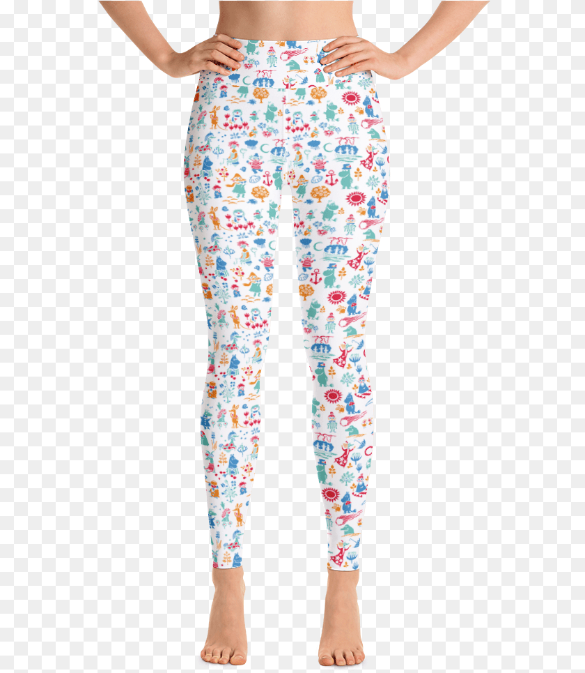 567x965 Moomin Valley Yoga Leggings Yoga Pants, Clothing, Hosiery, Tights, Shorts PNG