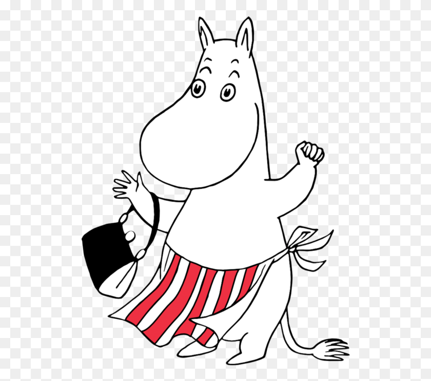 526x684 Moominmamma Is A Calm And Collected Mother Who Never Moomin, Horse, Mammal, Animal HD PNG Download