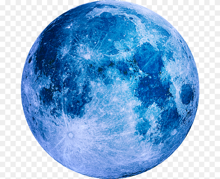 681x686 Moon Blue Full Moon, Astronomy, Nature, Night, Outdoors PNG