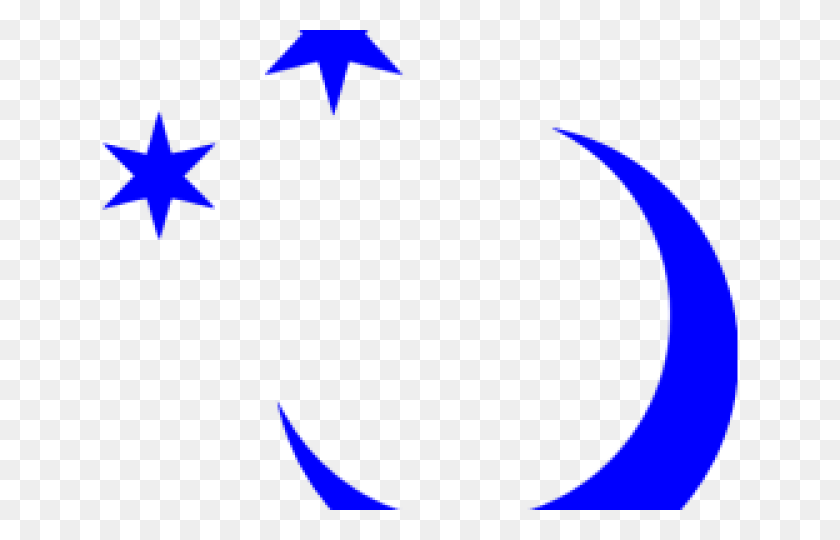 640x480 Moon Clipart Blue Moon Orange Crescent Transparent, Symbol, Star Symbol, Outer Space HD PNG Download