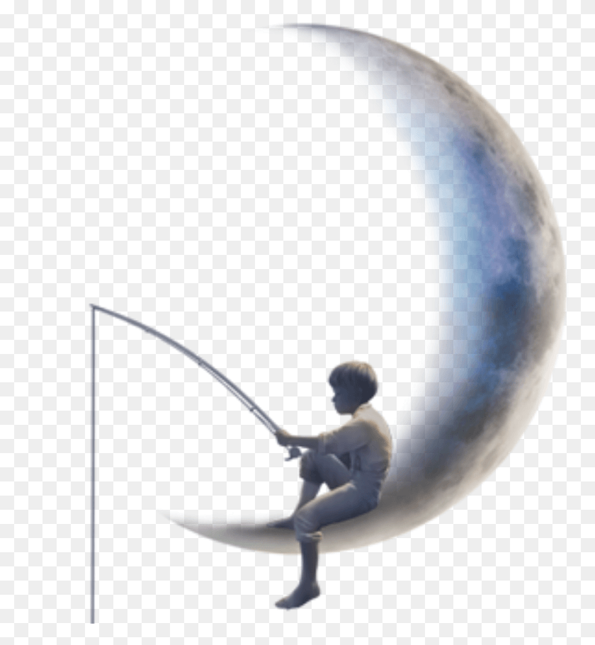 767x851 Moon Clipart Dreamworks Dreamworks Boy On The Moon Drawing, Outdoors, Nature, Outer Space HD PNG Download