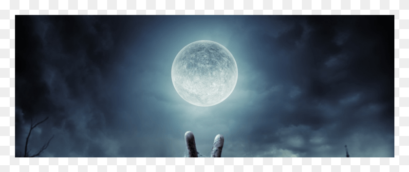 961x363 Лунный Свет, Природа, На Открытом Воздухе, Луна Hd Png Скачать