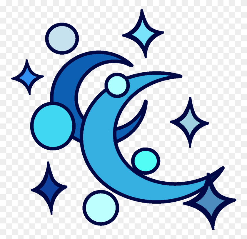 768x753 Moonlight Clipart Glowing Moon Moon Cutie Mark No Background, Graphics, Symbol HD PNG Download