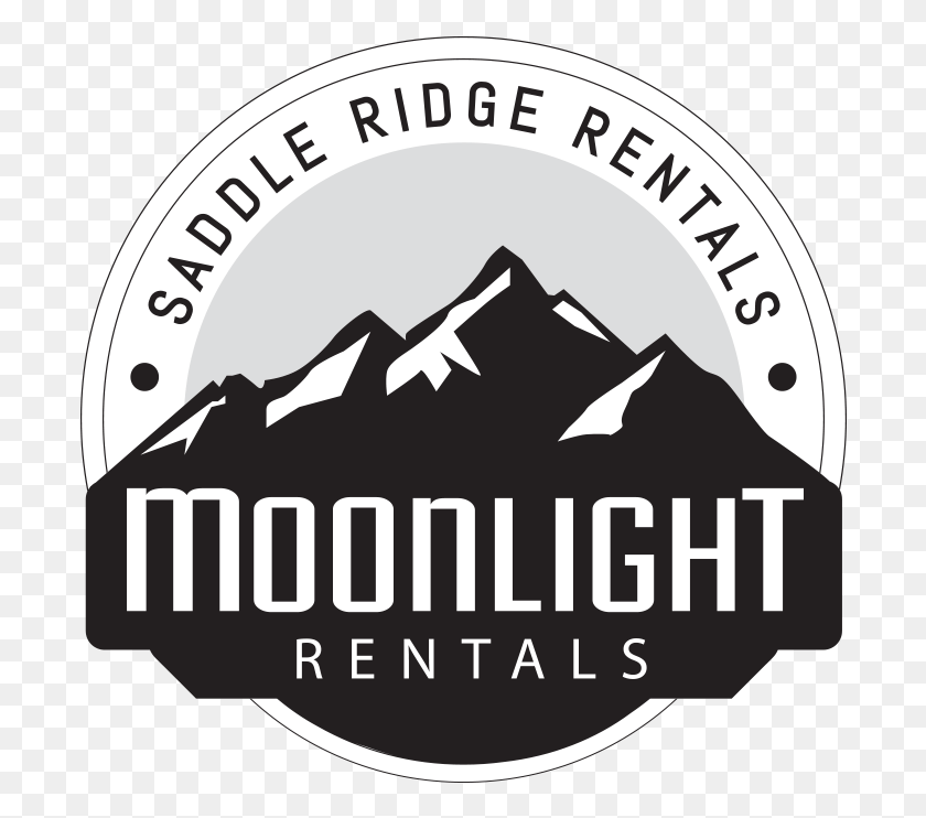 700x682 Moonlight Rentals Saddle Ridge Rentals Illustration, Label, Text, Logo HD PNG Download