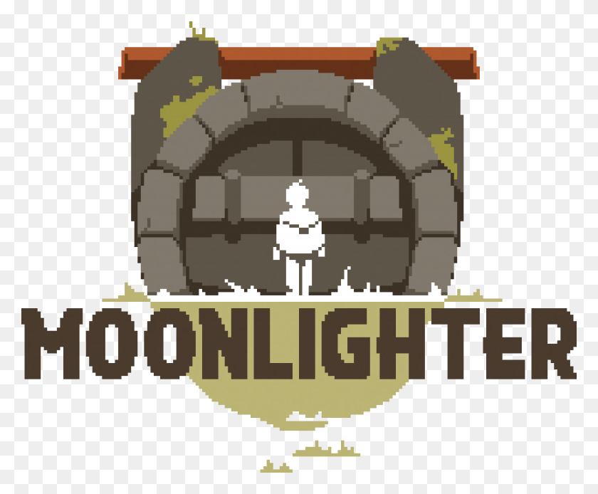 3440x2800 Moonlighter Logo, Text, Poster, Advertisement HD PNG Download