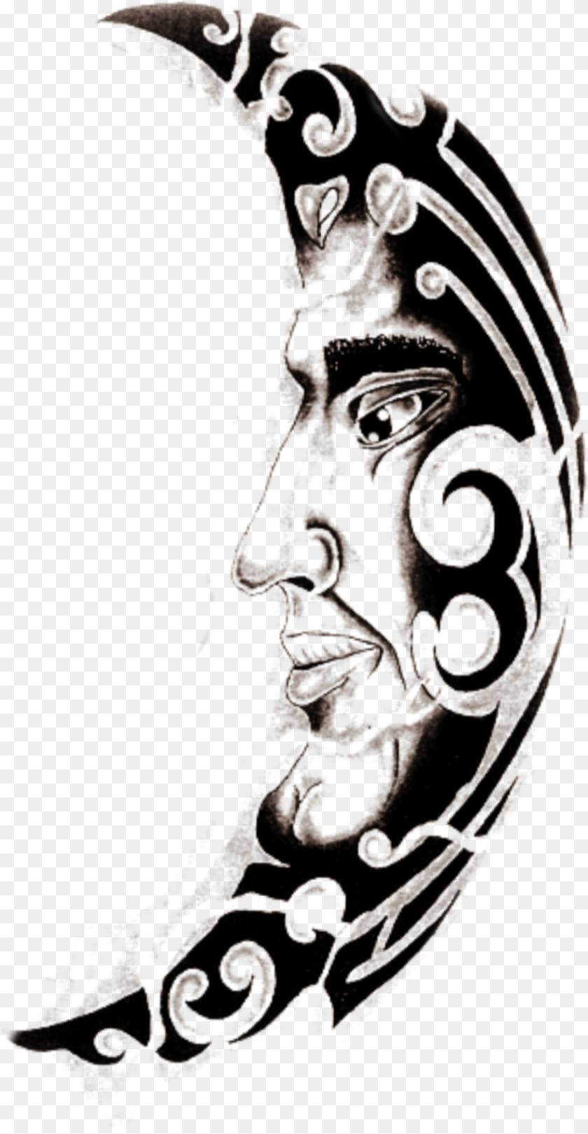 Moonman Halfmoon Tattoo, Woman, Wedding, Person, Hardware Clipart PNG