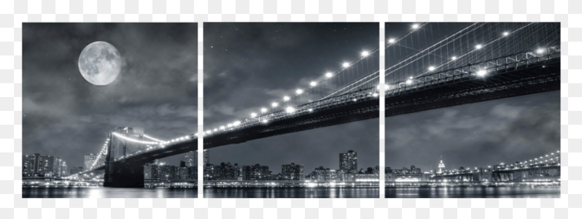 914x300 Descargar Png / Puente De Brooklyn Png