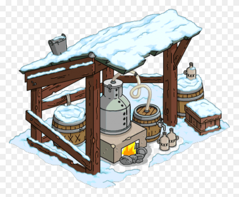 978x792 Moonshine Shack Simpsons Tapped Out Moonshine, Building, Shelter, Rural HD PNG Download