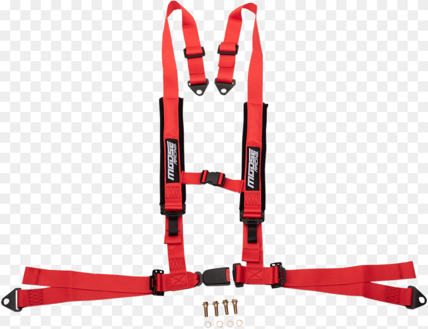1182x909 Moose Utility Utv Red 4 Point Seat Belt Harness Restraint Side By Side, Accessories, Seat Belt, Bow, Weapon Clipart PNG