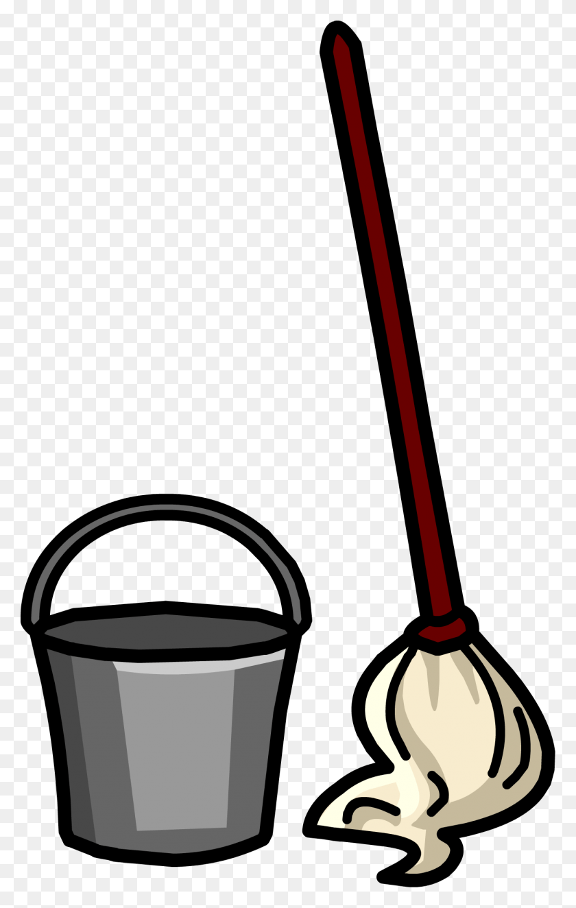1359x2203 Mop And Broom Clipart Cartoon Mop And Bucket HD PNG Download