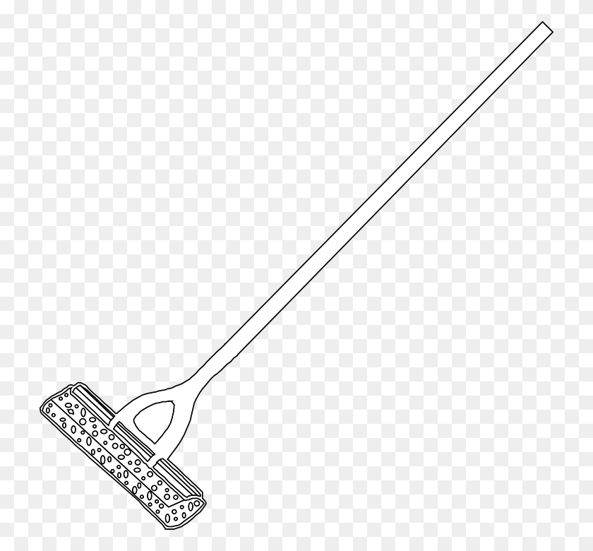 728x720 Mop Cleaning Broom Sweeping Household Tool Clean Mop Drawing HD PNG Download
