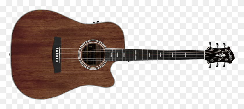 1140x463 Mora Ii Dreadnought Ce Front Orangewood Acoustic Guitar, Leisure Activities, Musical Instrument, Bass Guitar HD PNG Download