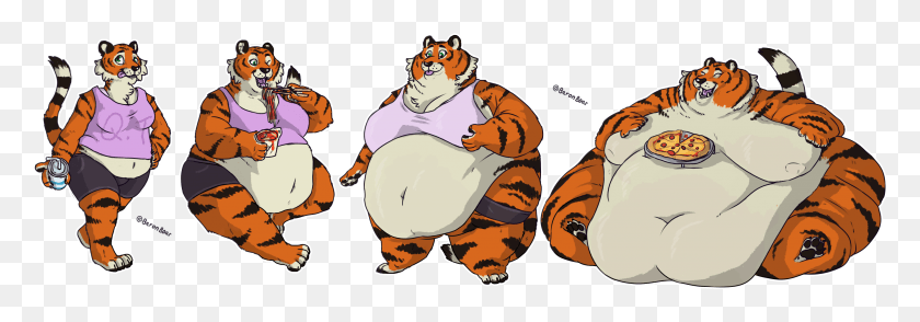 2673x802 More Big Cats To My Collection Cartoon, Person, Human, Animal HD PNG Download