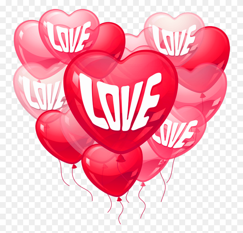 751x747 More From My Site Valentine39s Day Transparent Background, Heart, Plant, Balloon HD PNG Download