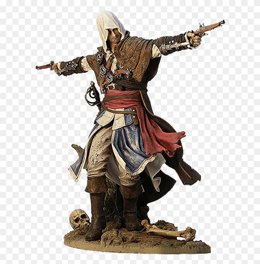 615x793 More Images Assassin39s Creed Edward Statue, Person, Human, Samurai HD PNG Download