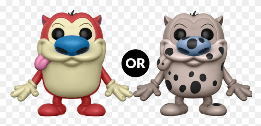 801x356 More Images Ren And Stimpy Funko Pop, Super Mario, Toy, Animal HD PNG Download