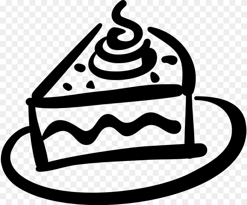 More In Same Style Group Bolo Vetor Cake Slice Vector, Gray Sticker PNG