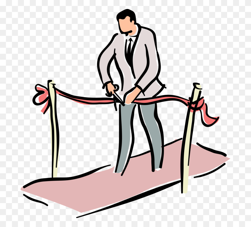 702x700 More In Same Style Group Man Cutting Ribbon Clipart, Performer, Hand, Acrobatic HD PNG Download