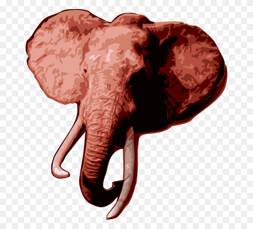 670x700 More In Same Style Group Painting, Animal, Plant, Elephant HD PNG Download