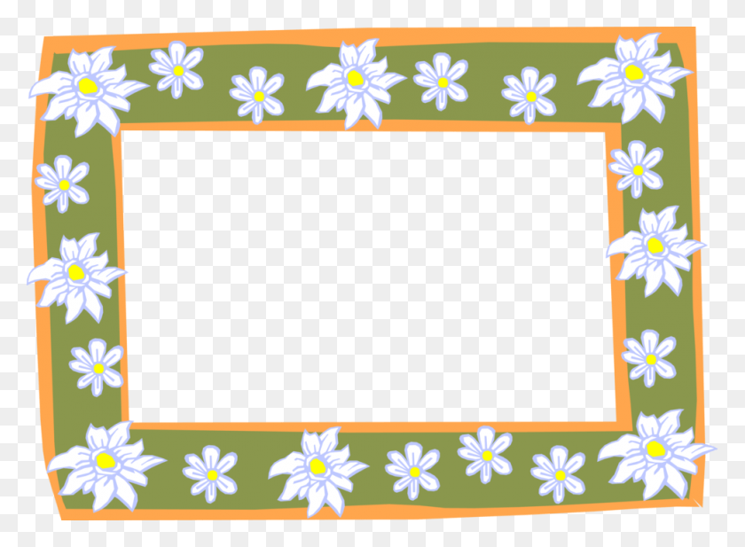 980x700 More In Same Style Group Picture Frame, Floral Design, Pattern, Graphics HD PNG Download
