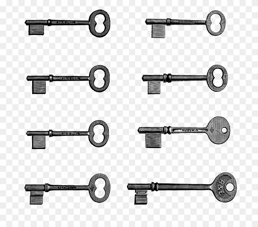 1593x1389 More Keys This Is A Digital Collage Sheet I Created Tool, Key HD PNG Download