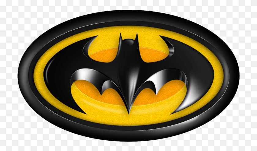 728x436 More Like Batman Tas Symbol By Blendedhead 80 Years Of Batman, Batman Logo HD PNG Download