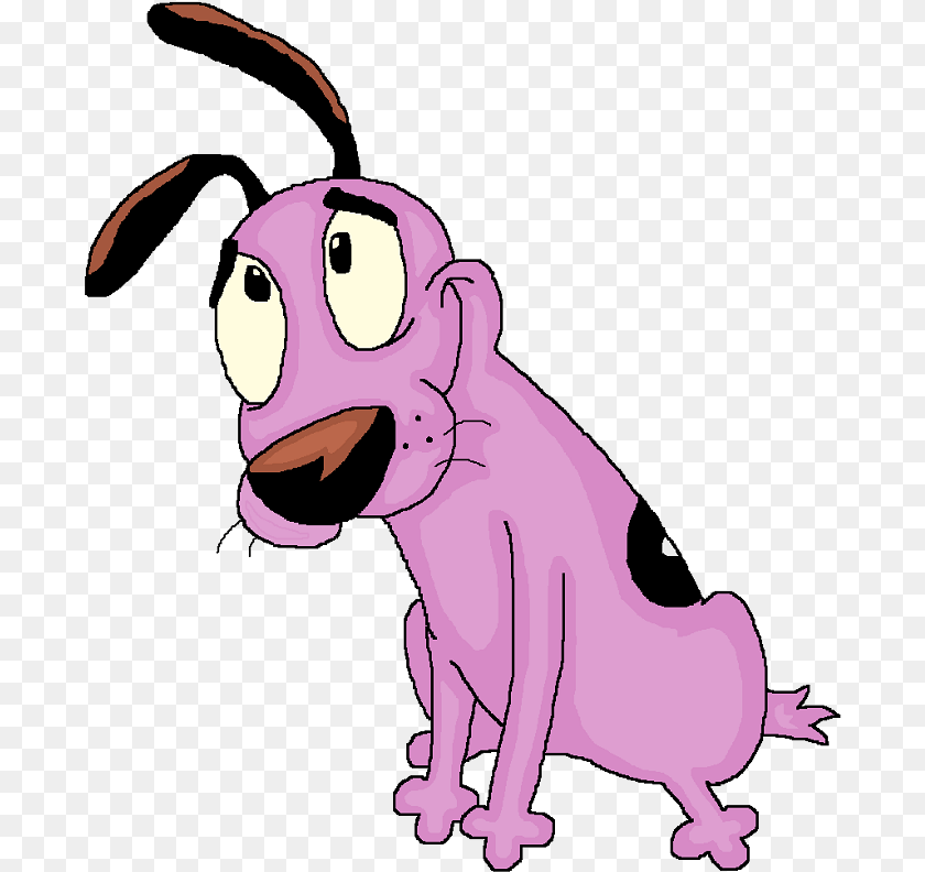 688x792 More Like Courage The Cowardly Dog By Stupid Dog, Baby, Person, Animal, Bee Transparent PNG
