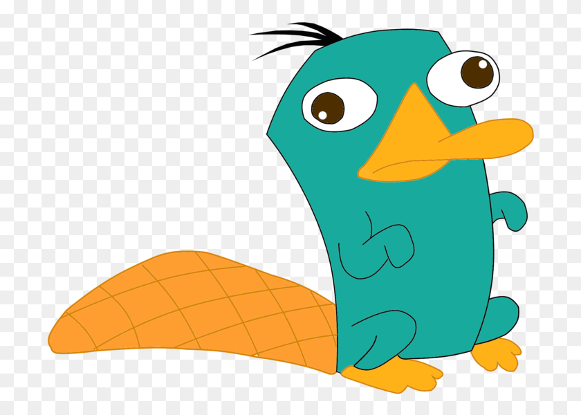 706x540 Раздраженный Зим От Metacolour Perry The Platypus Derp, Angry Birds, Animal Hd Png Download